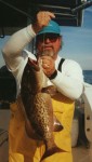 This grouper tasted real good on the grill a few hours after this picture was taken.